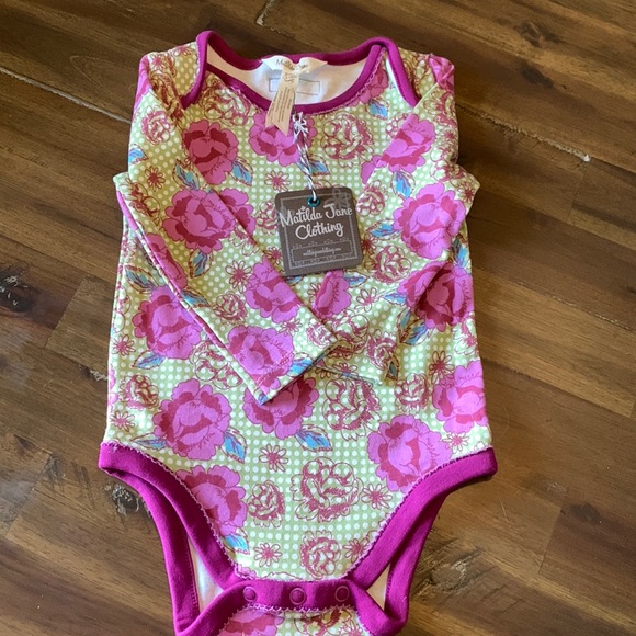 Matilda Jane Other - New with tag, Matilda, Jane Long sleeve onesie size 12 to 18 months